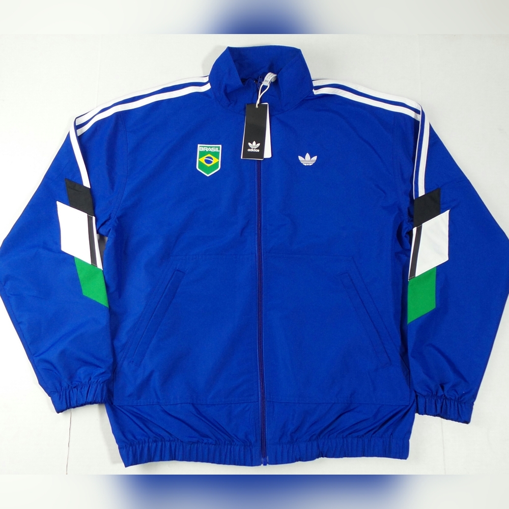Adidas Originals Brasil National Team Track Top Jacket Size Mens S#JE1692
